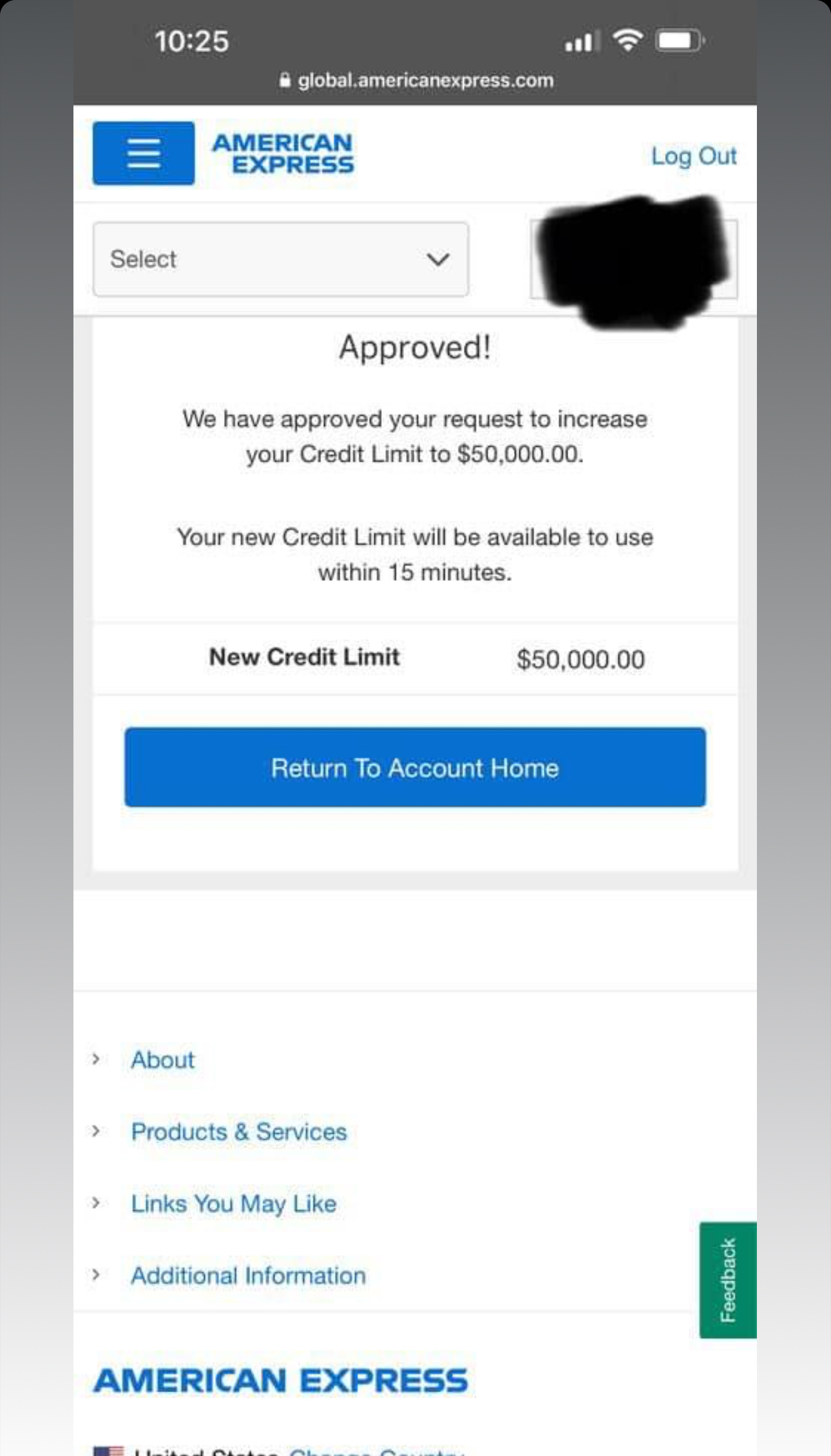 American Express Business Limit