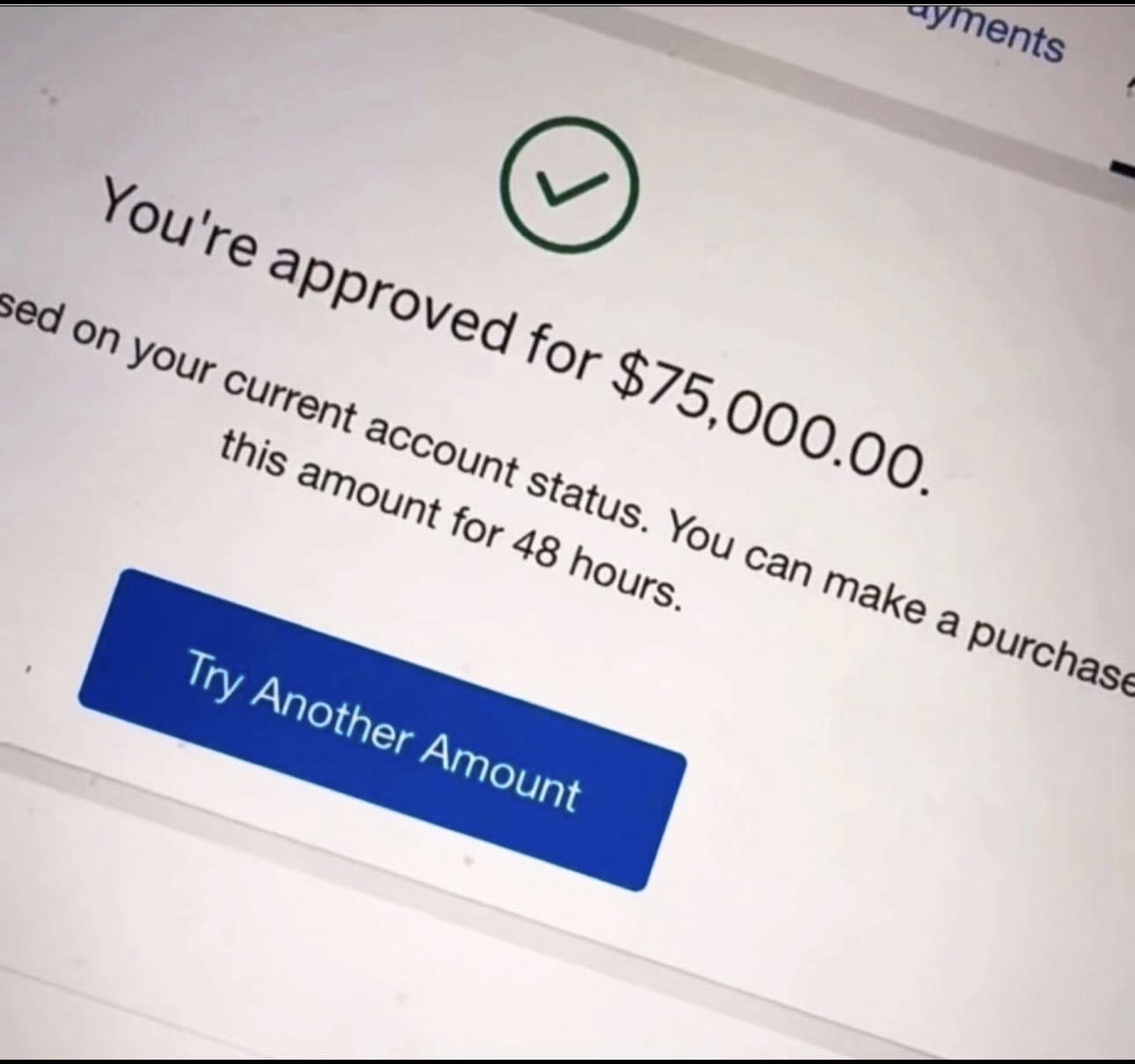 Combined Multi-Bank Approval